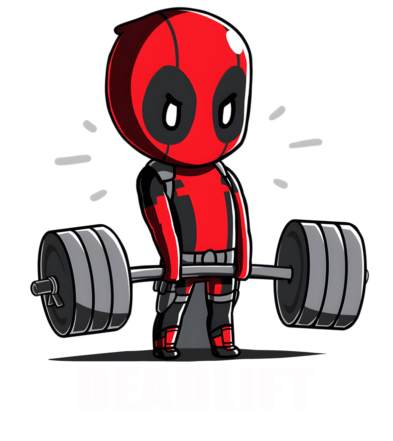 Deadlift T-shirt Blue