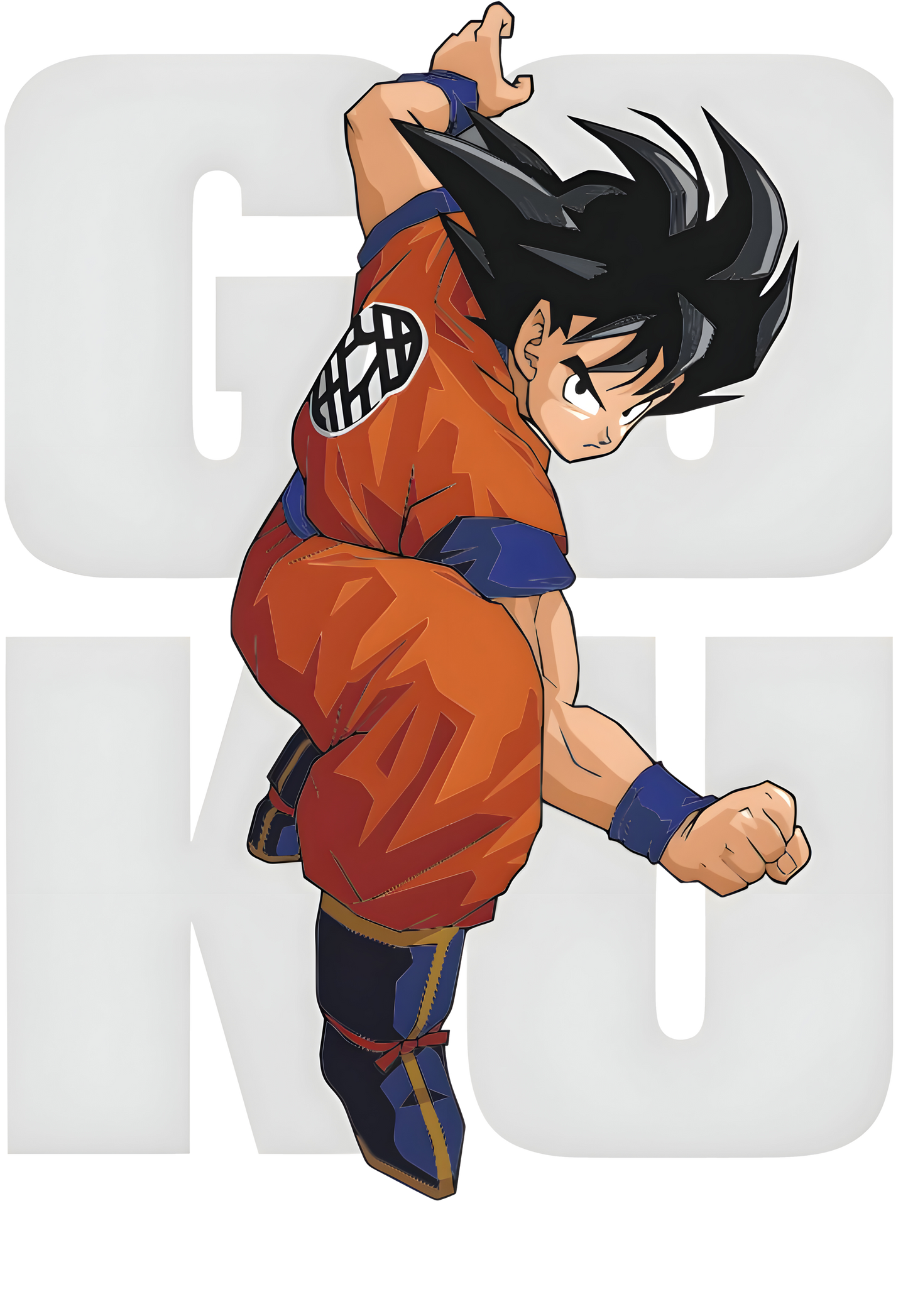 Goku T-shirt Grey