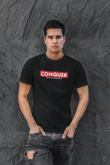 Conquer T-shirt Black