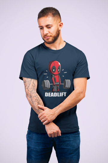 Deadlift T-shirt Navy