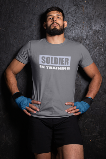 Soldier T-shirt Grey