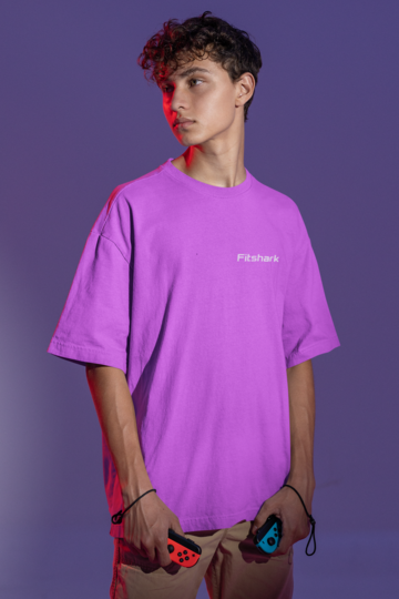 Son Goku Oversized T-shirt Lavender