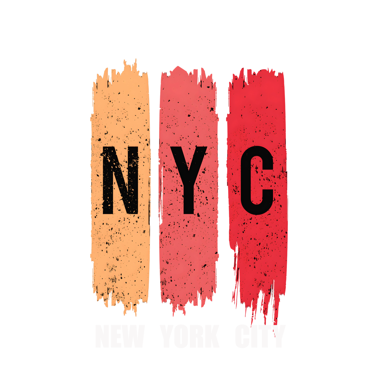 NYC T-shirt Black