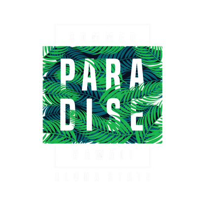 Paradise T-shirt Blue