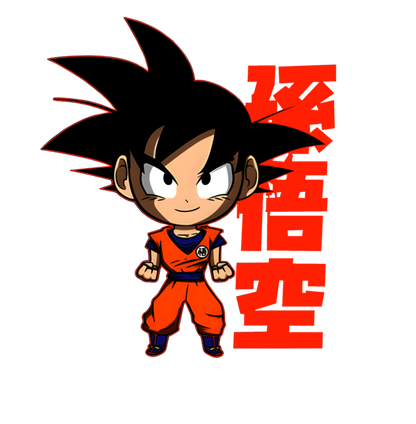 Baby Goku T-shirt Blue