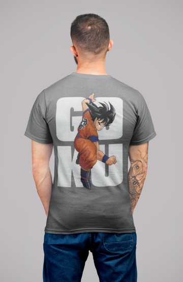Goku T-shirt Grey