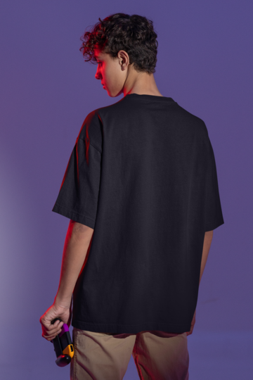 Unstoppable Oversized Tee Black