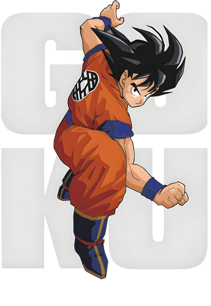 Goku T-shirt Grey