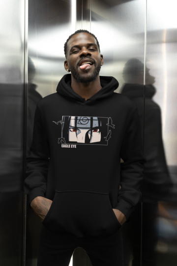 Eagle Eye Hoodie Black