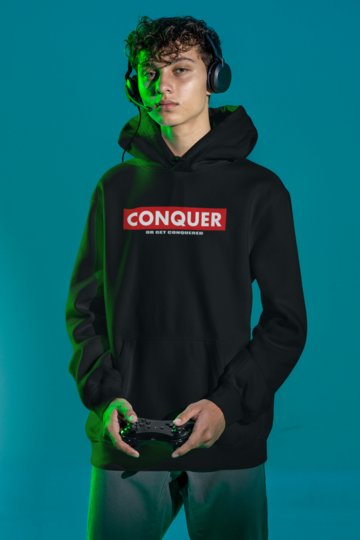 Conquer Hoodie Black