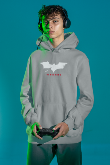 Batman Hoodie Grey