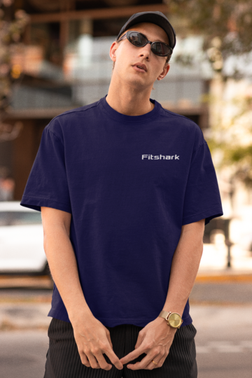 Beast Oversized T-shirt Navy