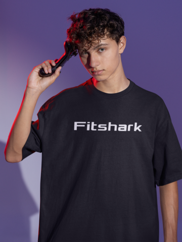 Fitshark Oversized Tee Black