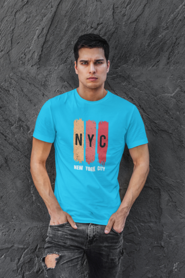 NYC T-shirt Blue