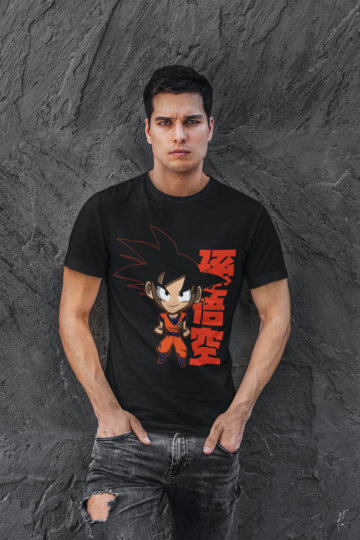 Baby Goku T-shirt Black