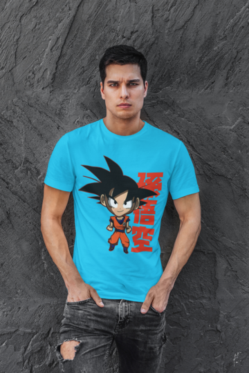 Baby Goku T-shirt Blue