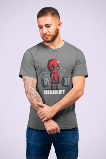 Deadlift T-shirt Grey