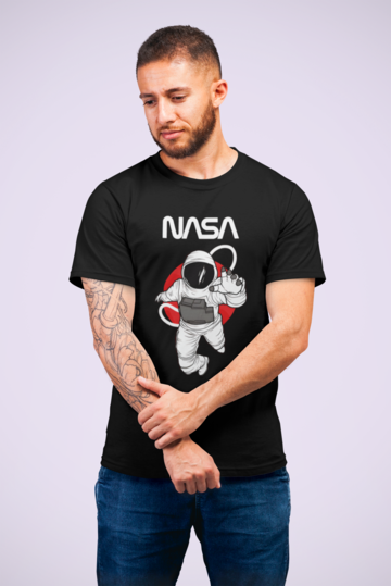 Nasa T-shirt Black