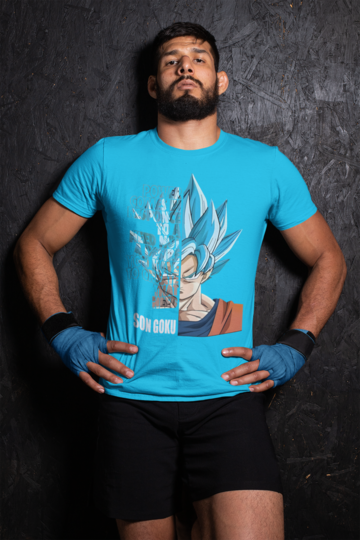 Son Goku T-shirt Blue