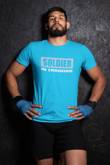 Soldier T-shirt Blue