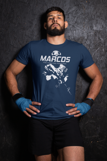 Macros T-shirt Navy