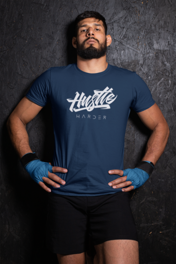 Hustle T-shirt Navy