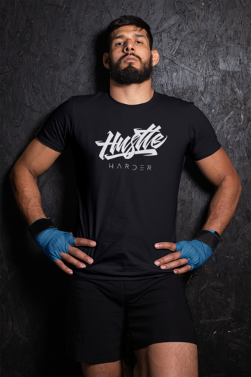 Hustle T-shirt Black