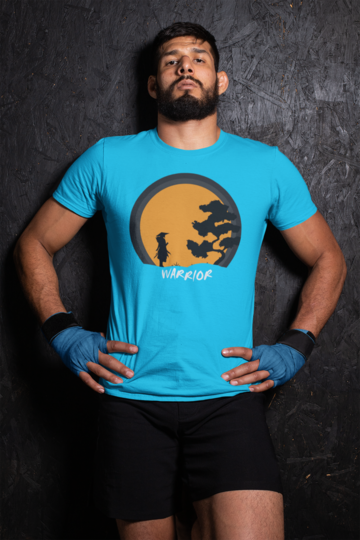 Warrior T-shirt Blue