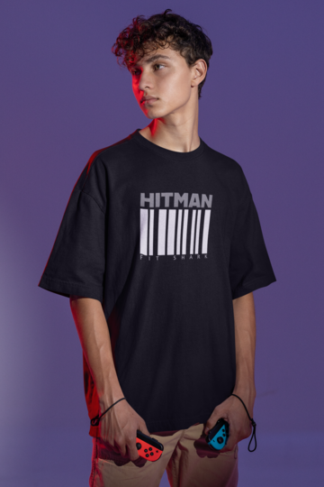 Hitman Oversized Tee Black