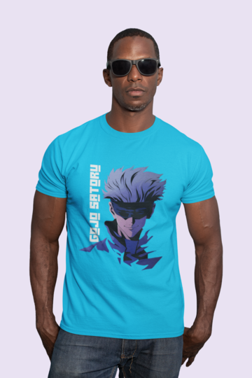 Cool Gojo T-shirt Blue